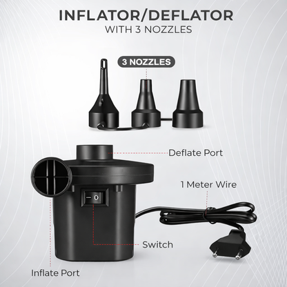 Inflatable Lounge Chair | Inflatable Lazy Sofa With Footrest.