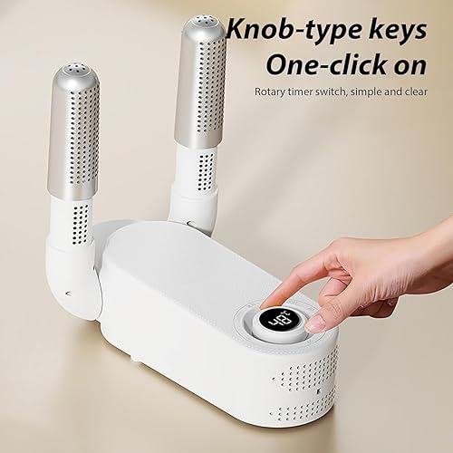 Electric Shoe Dryer & Deodorizer | Foldable antibacterial & timer | For shoes gloves hats | Fast drying.