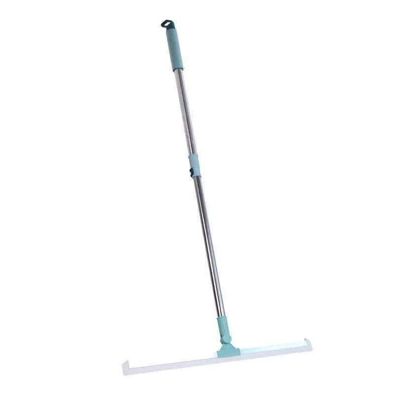 Magic Broom Sweeper for Floor Cleaning – Multifunctional Silicone Wiper Mop with Stainless Steel Extendable Handle
