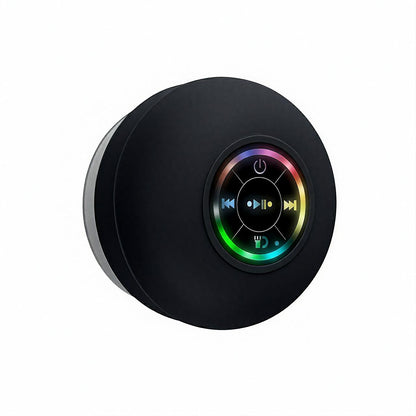 Mini Bluetooth Shower Audio Device with RGB Lights.